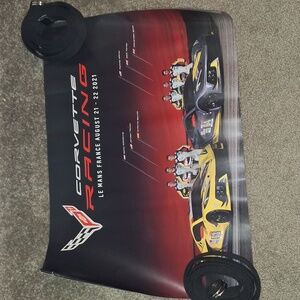 Corvette Racing Le Mans Poster